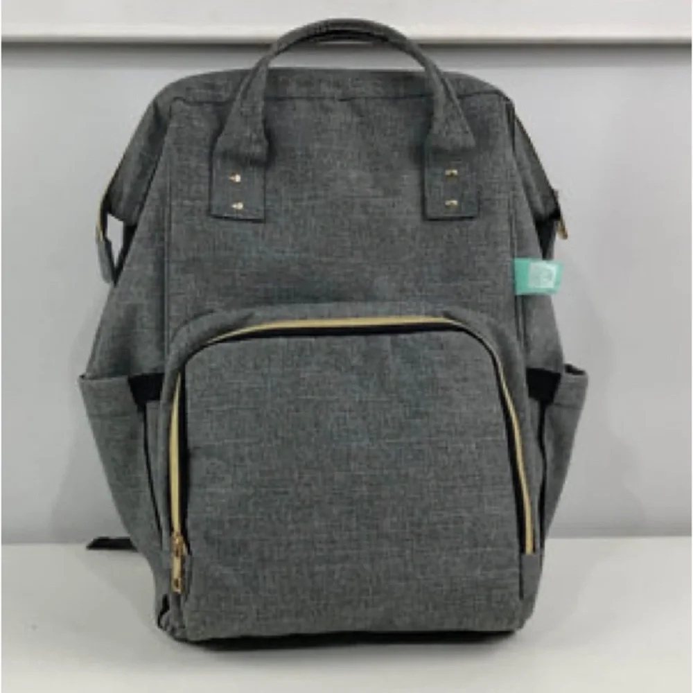 AFBP Sydney Breast pump diaperBag Backpack Baby unisex Adult Gray Black Straps
